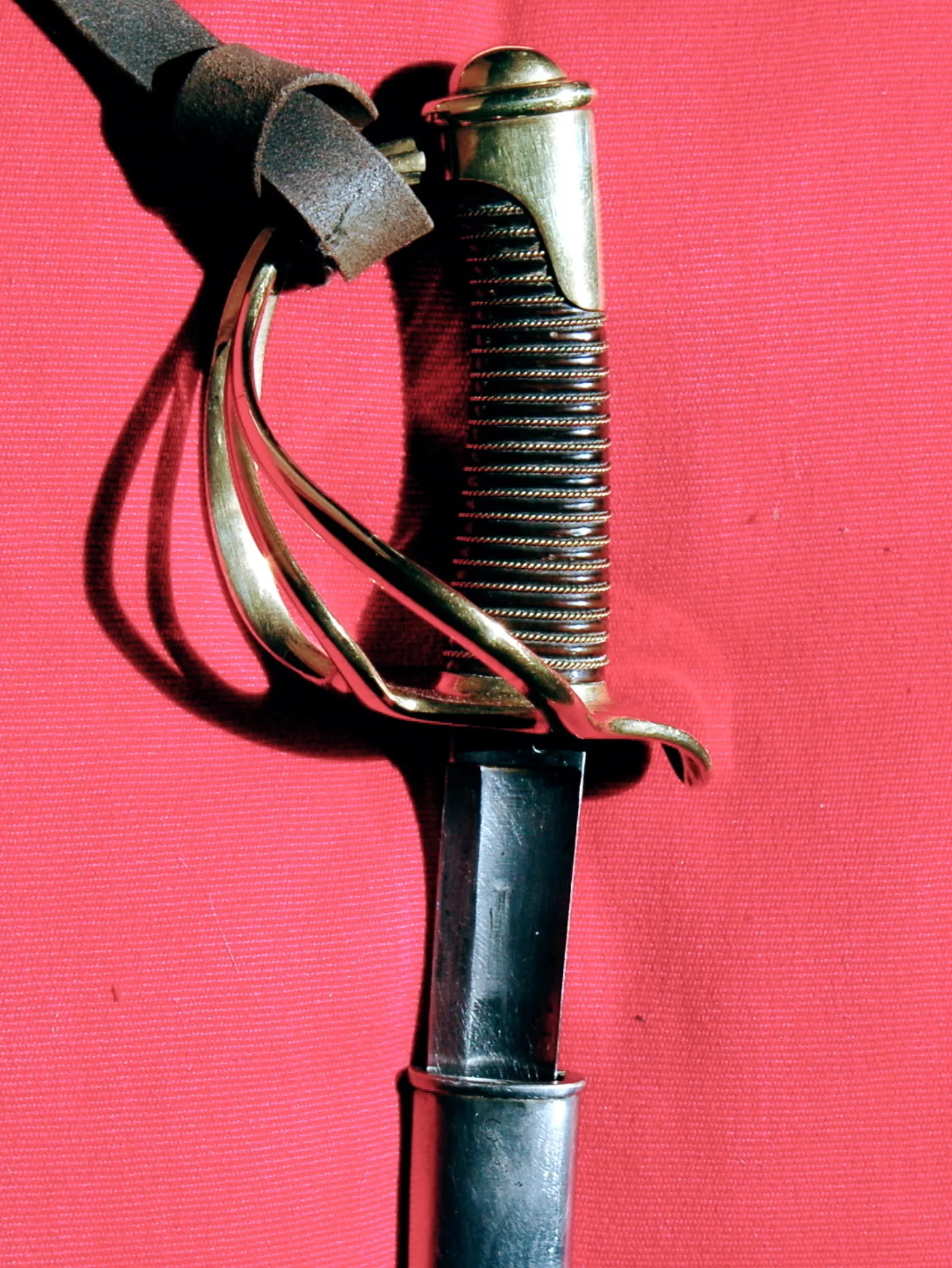 Hilt of an 1822 French light cavalry trooper's sword for comparison with the An XI pattern